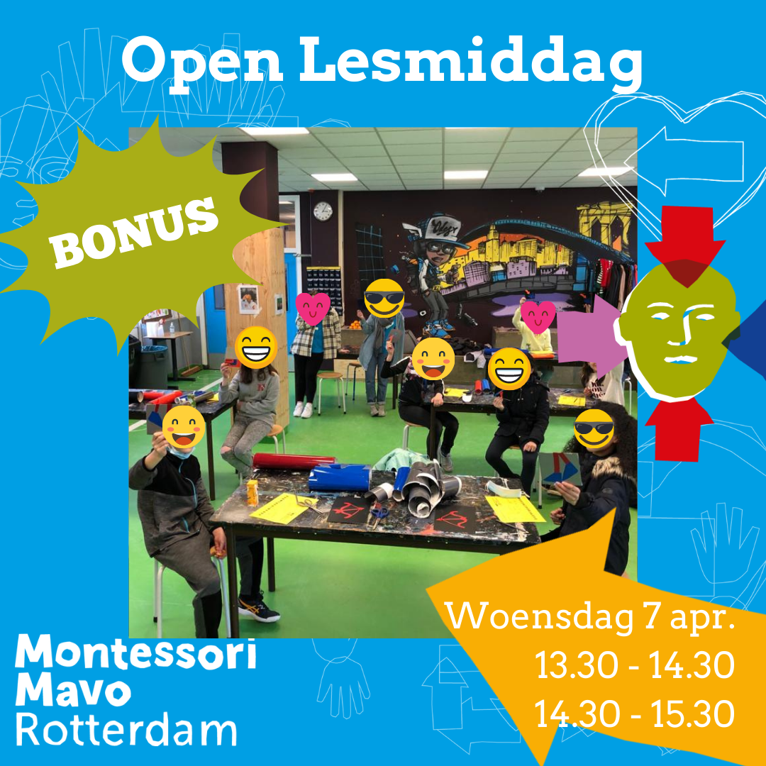 Extra open lesmiddag: Wo. 7 april